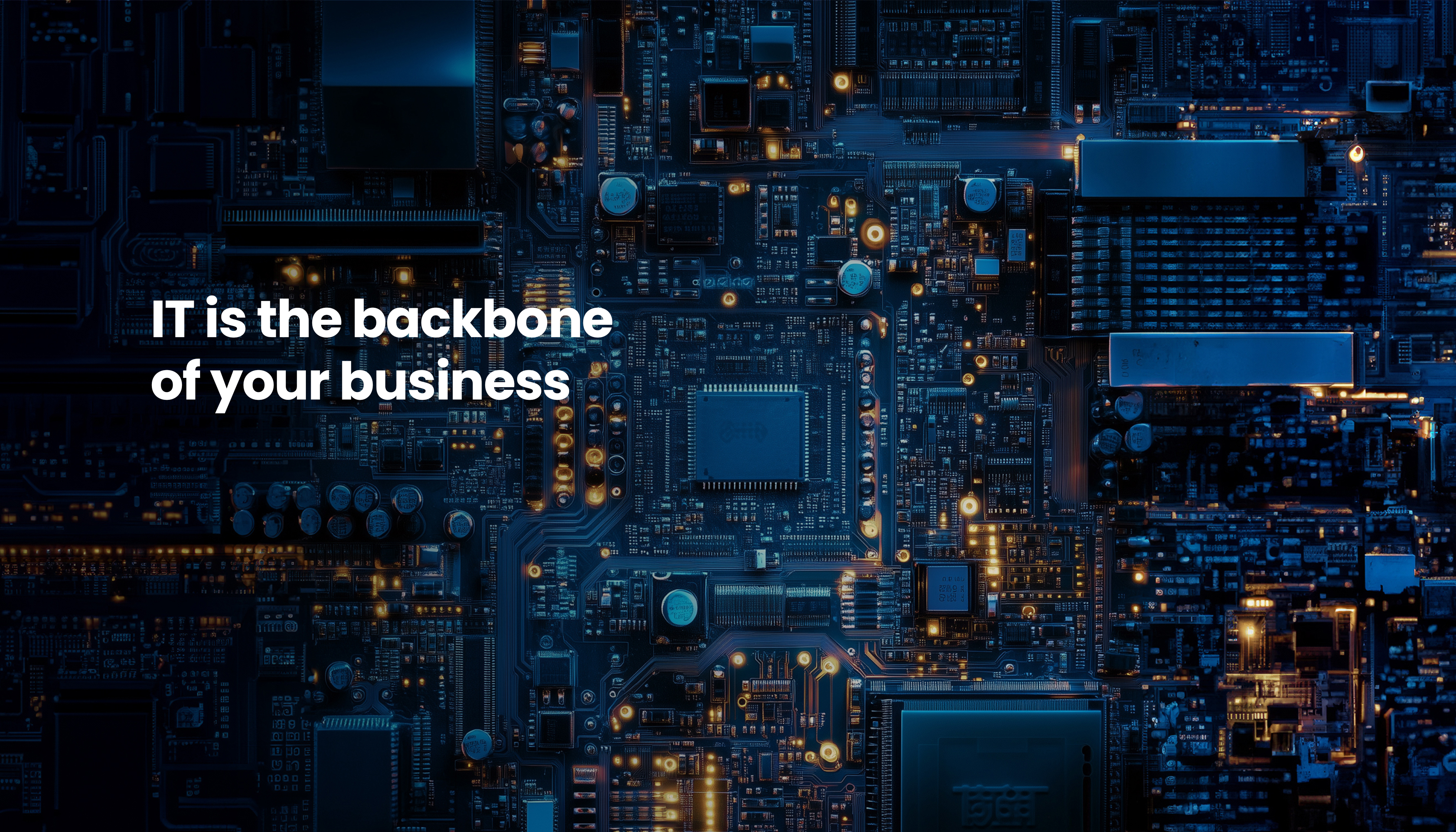 IT is the backbone of your business