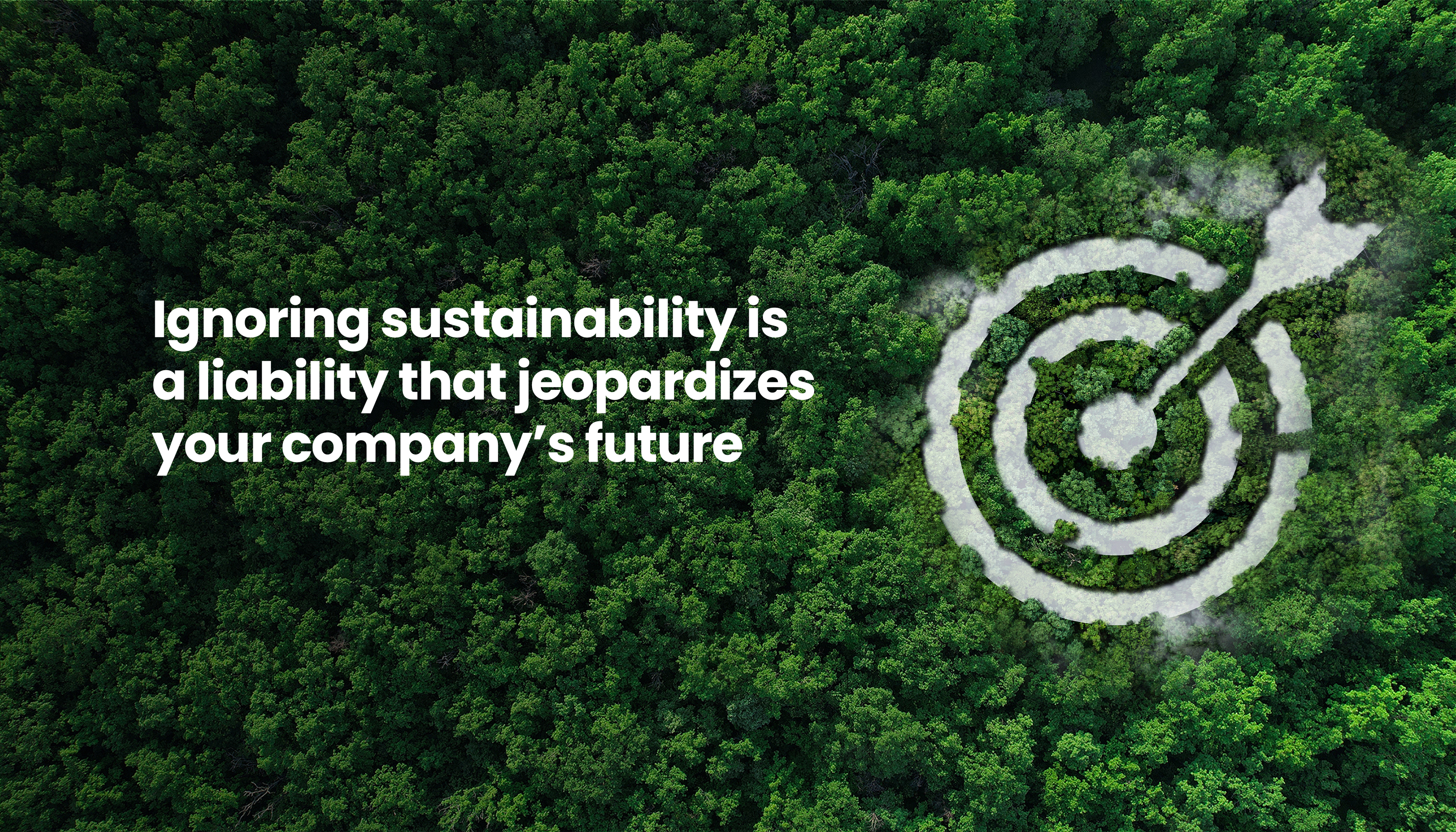 Ignoring sustainability is a liability that jeopardizes your company's future